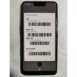 Google Pixel 3 XL 128GB Just Black Broken Screen